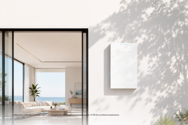 ATMOCE launches 8 kWh residential battery with 25-year warranty and sub-30 V architecture